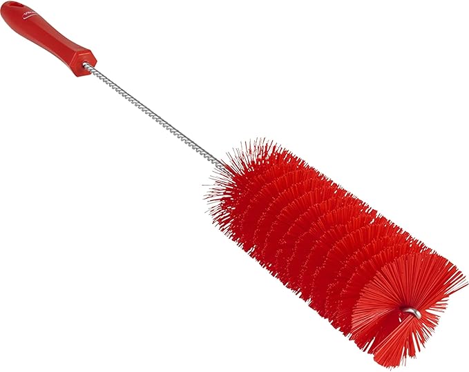Vikan 53704 Tube Brush,2.4",PP/PBT,Red