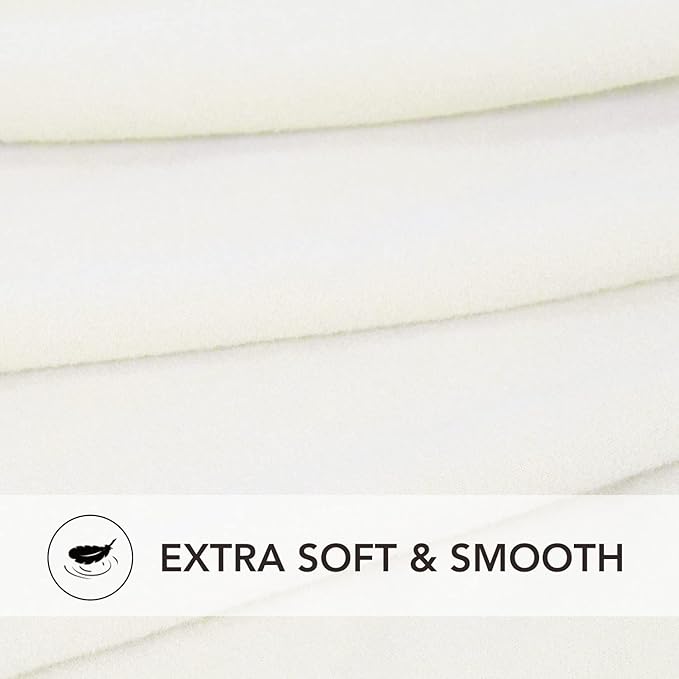 PureFit Super Stretch Sectional Couch Covers - 2 pcs Spandex Non Slip Sofa Covers with Elastic Bottom for L Shape Sectional Sofa Couch, Great for Kids & Pets (3 Seat Sofa + 2 Seat Chaise, Ivory)