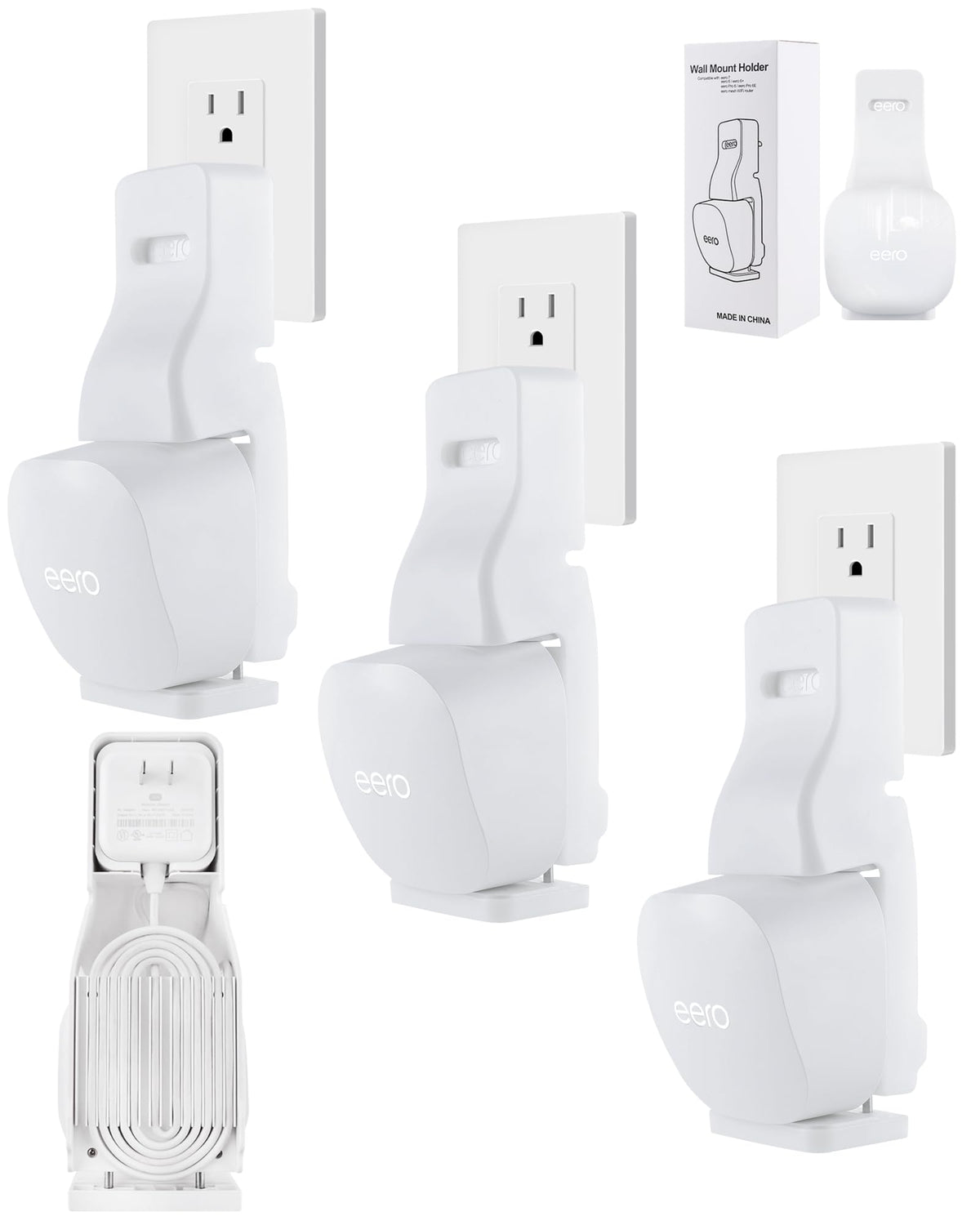 LIGHTMEUP Outlet Wall Mount Holder - Image 1