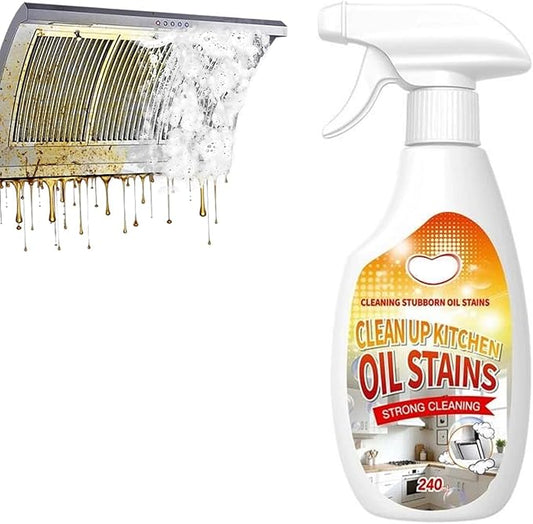 Heavy Duty Degreaser, New Upgrade Kitchen Cleaner, Multi-purpose Oils Stain Cleaner, Clean Up Kitchens Oil Stains, Cleaning Spray for Kitchens & Household & Oven & Stove