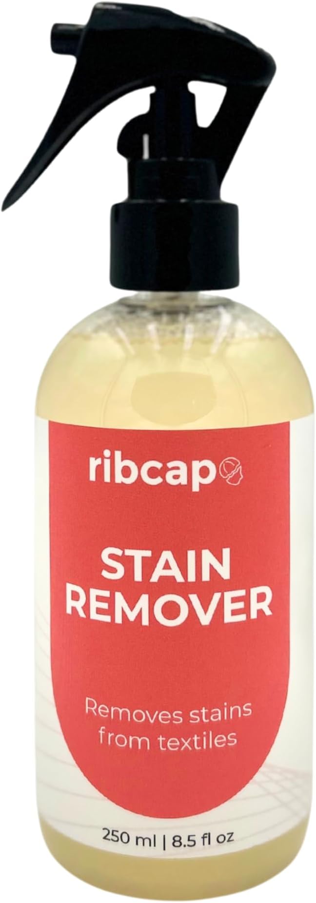Ribcap Eco Stain Remover for Fabrics | 250 ml / 8.5 fl oz | Eco-Friendly & Safe for Delicate Materials like Helmets, Clothing & Accessories
