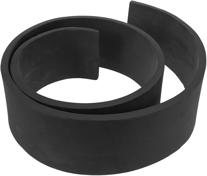 ibasenice High-Elastic Floor Squeegee Refill Strip for Tennis & Basketball Court Cleaning Durable Rubber Squeegee Head Replacement 59.05In