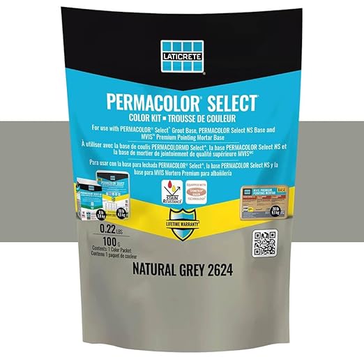Permacolor Select Grout Color Kit - Natural Grey