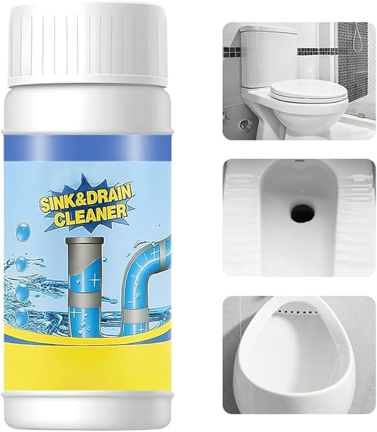 2026 New Multi-functional Sink & Drain Cleaner Powder Quick Foaming Heavy Duty Clog Remover for Kitchen Bathroom (1PC)