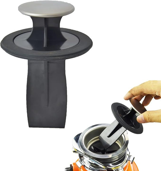 3.07-3.15 Inch Garbage Disposal Scraper, Disposer Tool Strainer Garbage Disposal Plunger,Garbage Disposal Food Scraper/Stopper/Strainer with Kitchen Sink Drain Splash Guard