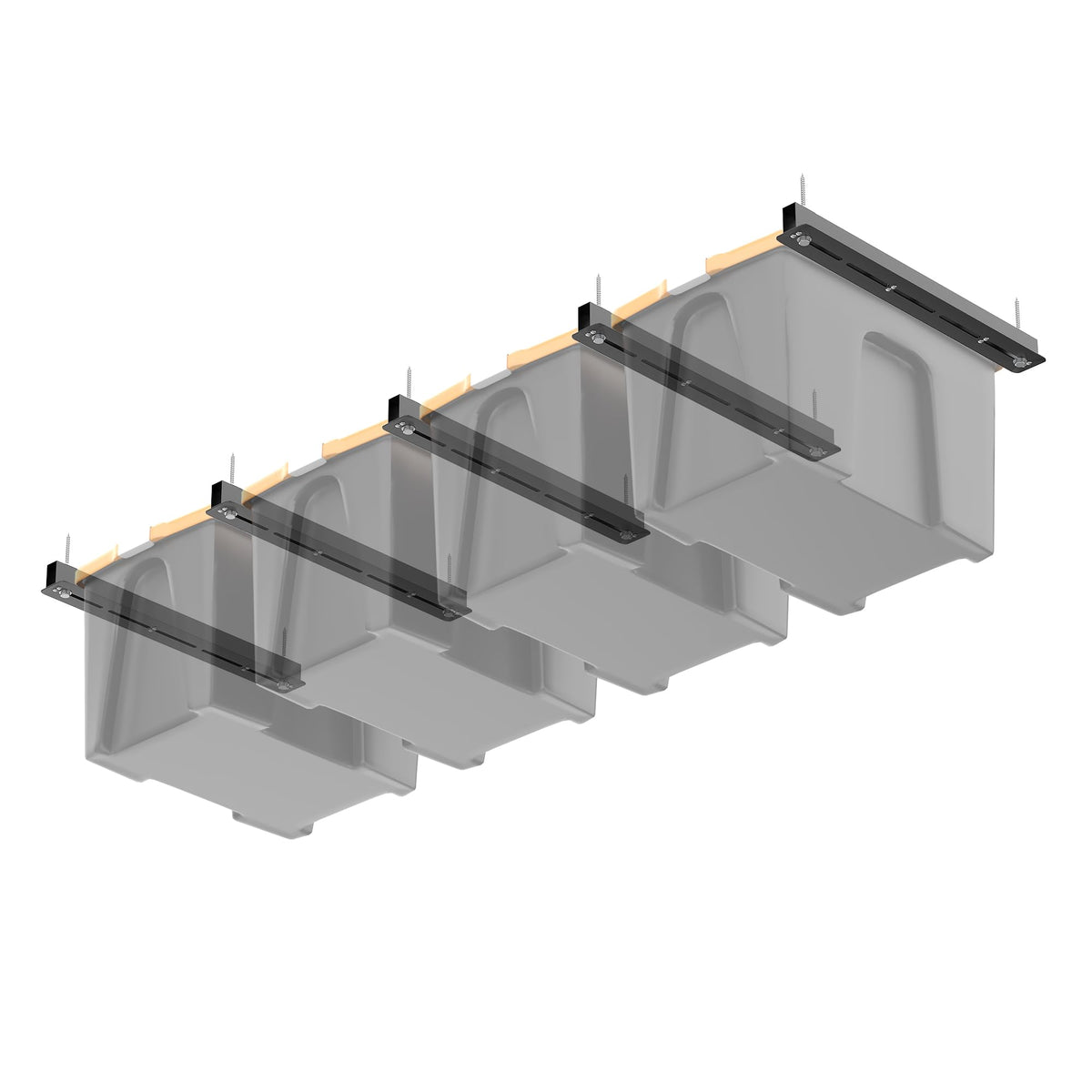 Overhead Garage Storage Rack, Heavy Duty Ceiling Storage Rack - Image 1