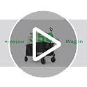 VIVOSUN Collapsible Folding Wagon, 350 lb Load-Bearing Outdoor - Image 8