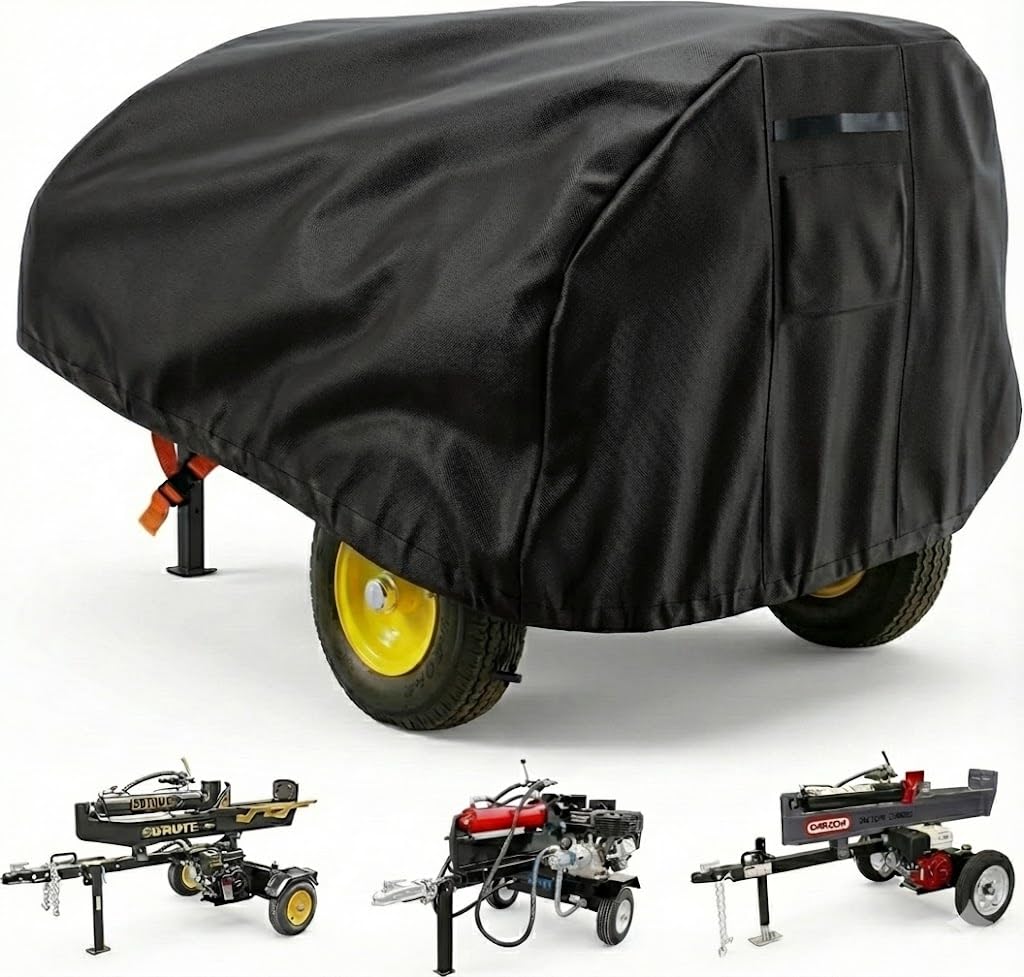 15-45 Ton Log Splitter Cover, Waterproof Oxford Fabric Outdoor - Image 1