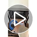 Rolling Cart with Drawers, 4-Drawer Storage Cart on Wheels - Image 8