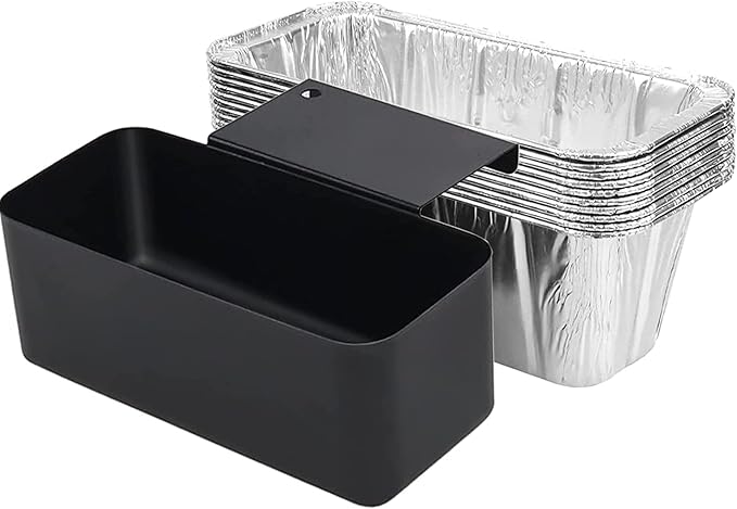 GARNETIN Grease Catcher with 10 Pack Liners - Griddle Accessories Kit for Blackstone Griddle