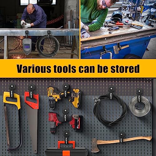 Updated 4 Pack Heavy Duty Magnetic Hook Straps | Garage Storage - Image 7