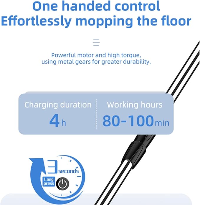 Pssopp Electric Scrubbing Brush, 8 in 1 Cordless Cleaning Brush Tile Tub Scrubber for Bathroom Shower Bathtub Washbasin