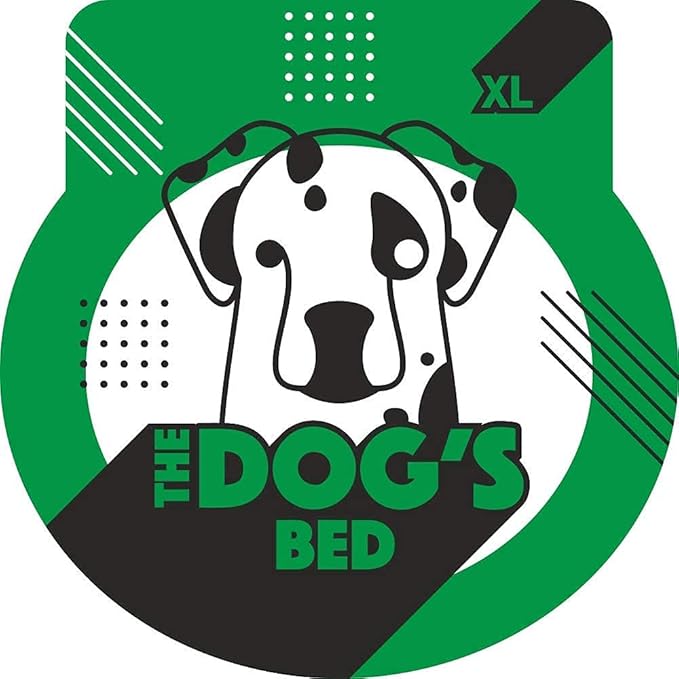 The Dog’s Bed Orthopedic Dog Bed XL Oxford Blue with Red Trim, Memory Foam, Pain Relief: Arthritis, Post Surgery, Lameness, Supportive, Waterproof Washable Cover
