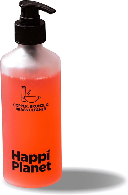 P-TAL Brass Cleaner & Instant Copper Cleaner10 Fl Oz | 100% Plant Based and Non Toxic Tarnish Remover Gel | Eco-Friendly Silver Jewellery & Metal Cleaner