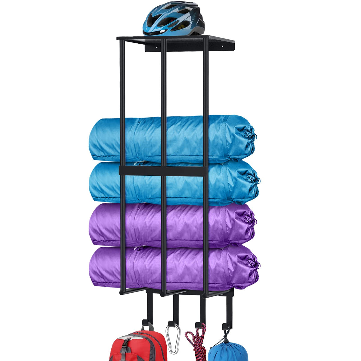 Camping Chair Wall Storage for Garage, Metal Camping Chair - Image 1