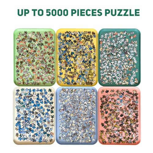 16.9" x 12" Extra-Large Puzzle Sorting Trays Stackable - Image 5