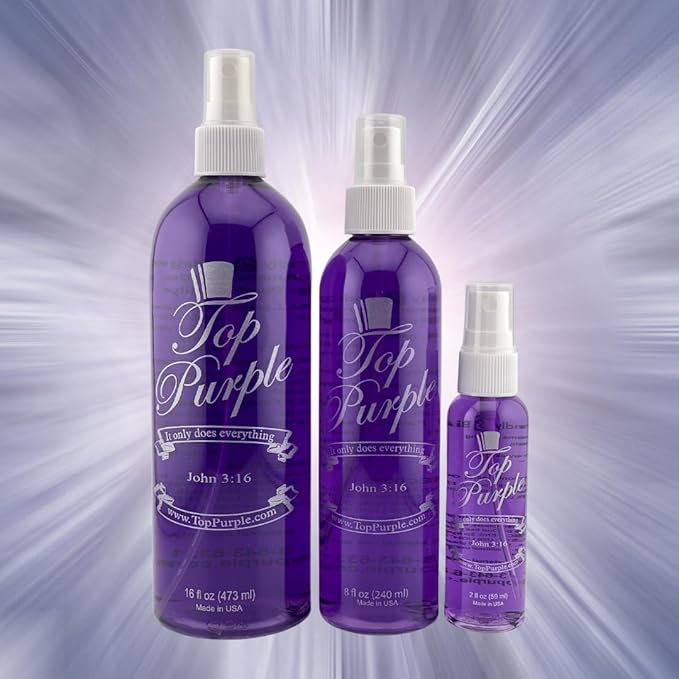 Jewelry and More Cleaner 16, 8 and 2 Ounce Spray Bottles