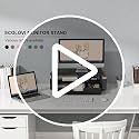 ECOLOVI Desk Organizer and Accessories, 2-Tier Computer Monitor - Image 8