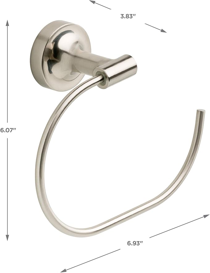 Franklin Brass VOI64-SN Voisin 4 Piece -bath Hardware Kit, Brushed Nickel