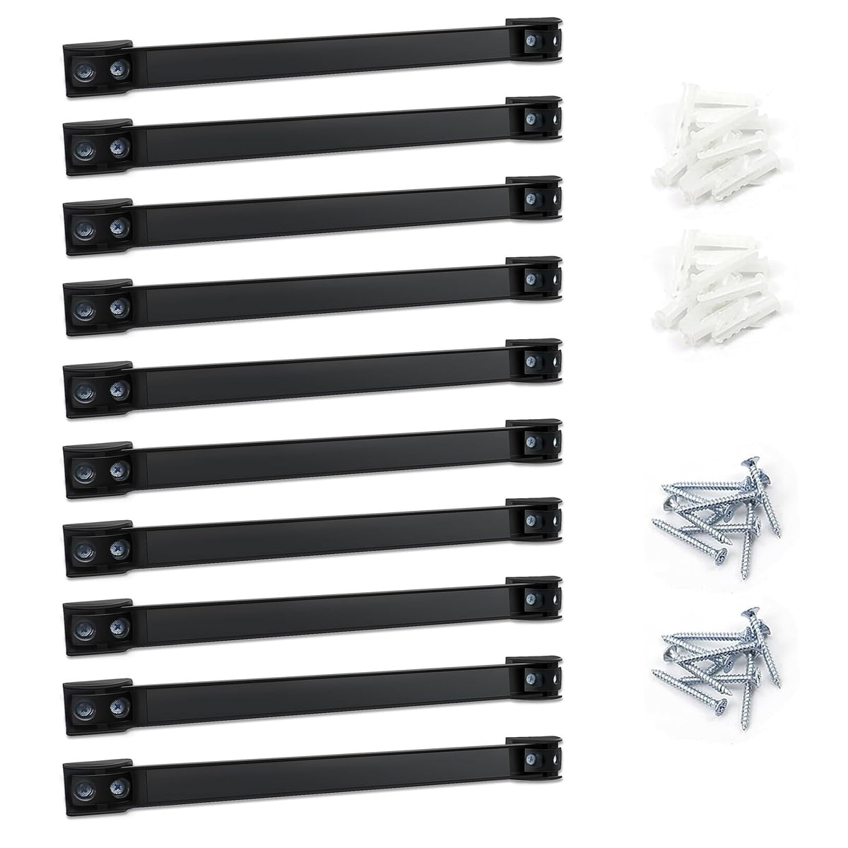 Heavy Duty Magnetic Tool Holder, 10 Pack 12" Wall Mount Organizer - Image 1