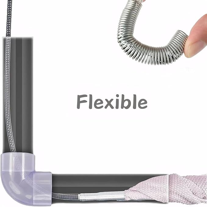 116 inch Drain Snake Grabber Claw Pickup Tool Drain Hair Remover Tool Sewer Cleaner Hook Long Grabber Drain Tool Home Sink And Toilet Drain Cleaner Tool