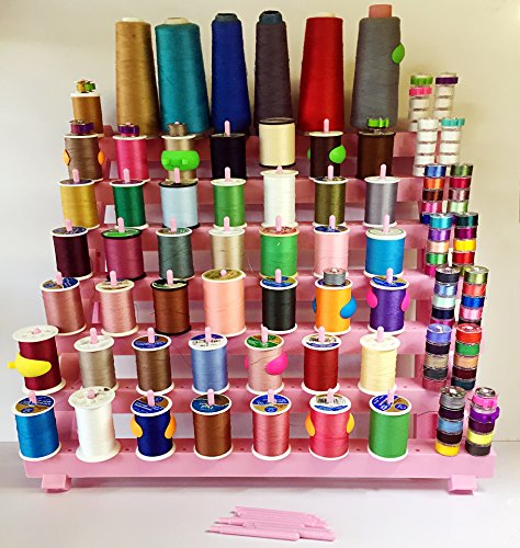 PeavyTailor 70 Spools Thread Holder Thread Rack Sewing - Image 3