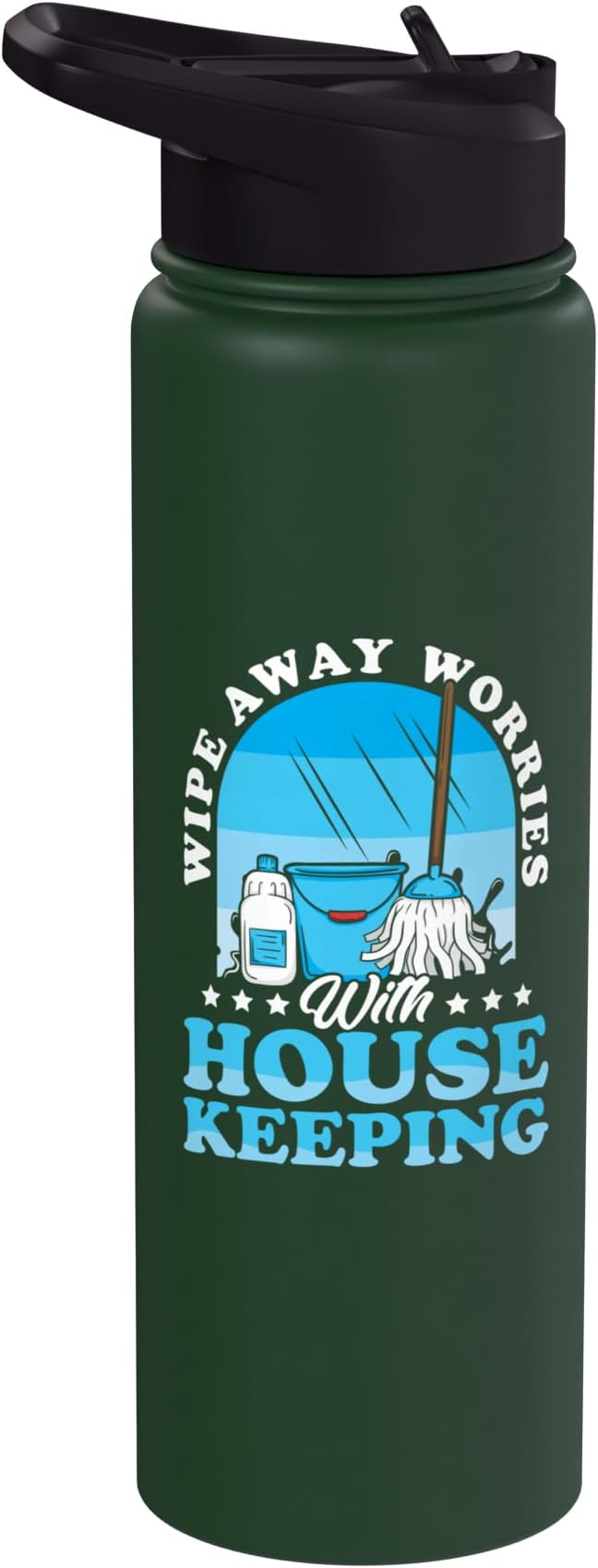 Housekeeping House Keeper Uniforms Housekeeper Stainless Steel Insulated Water Bottle