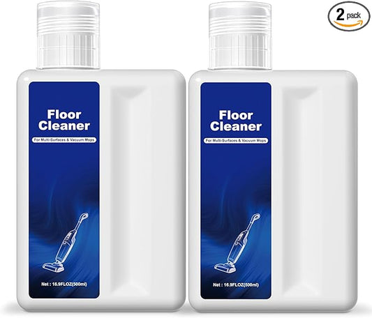 Floor Cleaning Solution Compatible with Dreame Cleaning Solution, Pet-friendly & No Residue, Floor Cleaner for All Robot Vacuum Cleaners and Wireless Wet Dry Vacuum Cleaners (Original, Total 1 L)