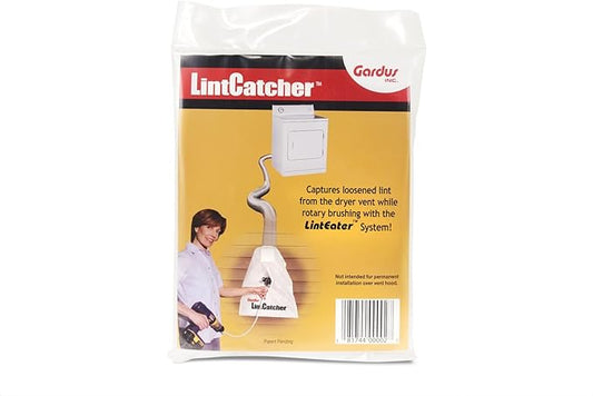 R4203613 LintEater LintCatcher, to Easily Capture Loosened Lint from Dryer Vent, No Size, white