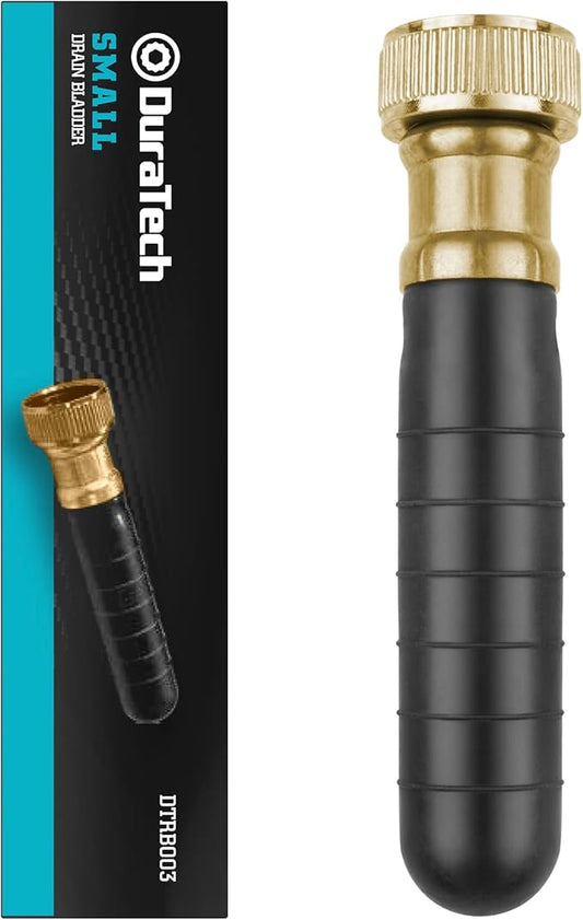 DURATECH Drain Bladder, Small Drain Cleaning Bladder, Fits 1" to 2" Drain Pipes, Unclogs Stubborn Blockages in Kitchen Sinks, bathtubs, Showers, and Main drains