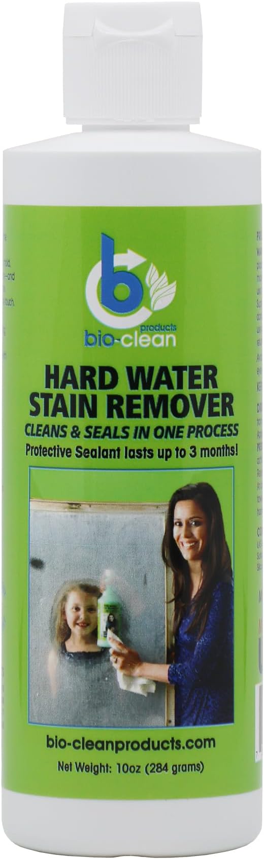 Hard Water Stain Remover, 10 Fl Oz (Pack of 1), Green, 10 Ounce