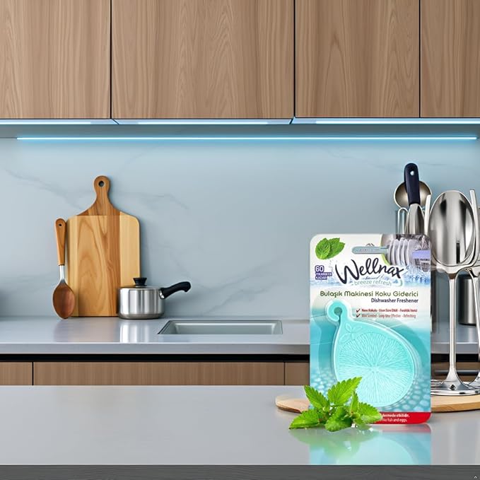 Wellnax Dishwasher Freshener (Green Apple)