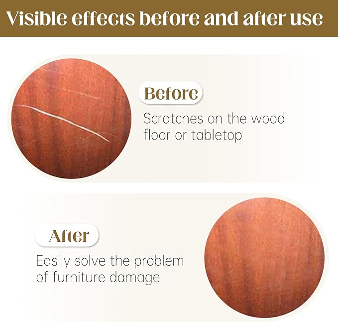 Wood Filler Sticks，20 Colors Wood Repair Wax Crayons Furniture Markers Touch up for Repairing Scratches, Scuffs, Cracks, Dings and Holes in Wood Floors, Cabinets, Furniture (Gray Series)