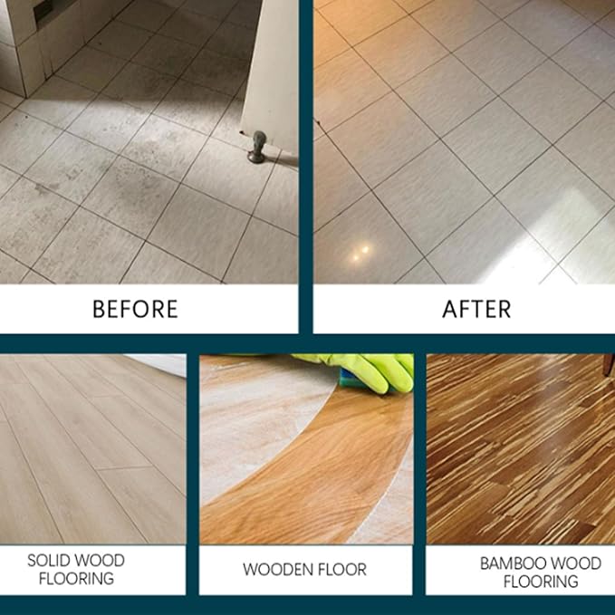 5-in-1 Hardwood Floor Cleaner, 2026 multi surface cleaner, 100 ml/3.38 oz Concentrated Multi Surface Cleaning Solution for Tile, Laminate and Wood, Streak-Free Shine for Kitchen and Bathroom (1pc)