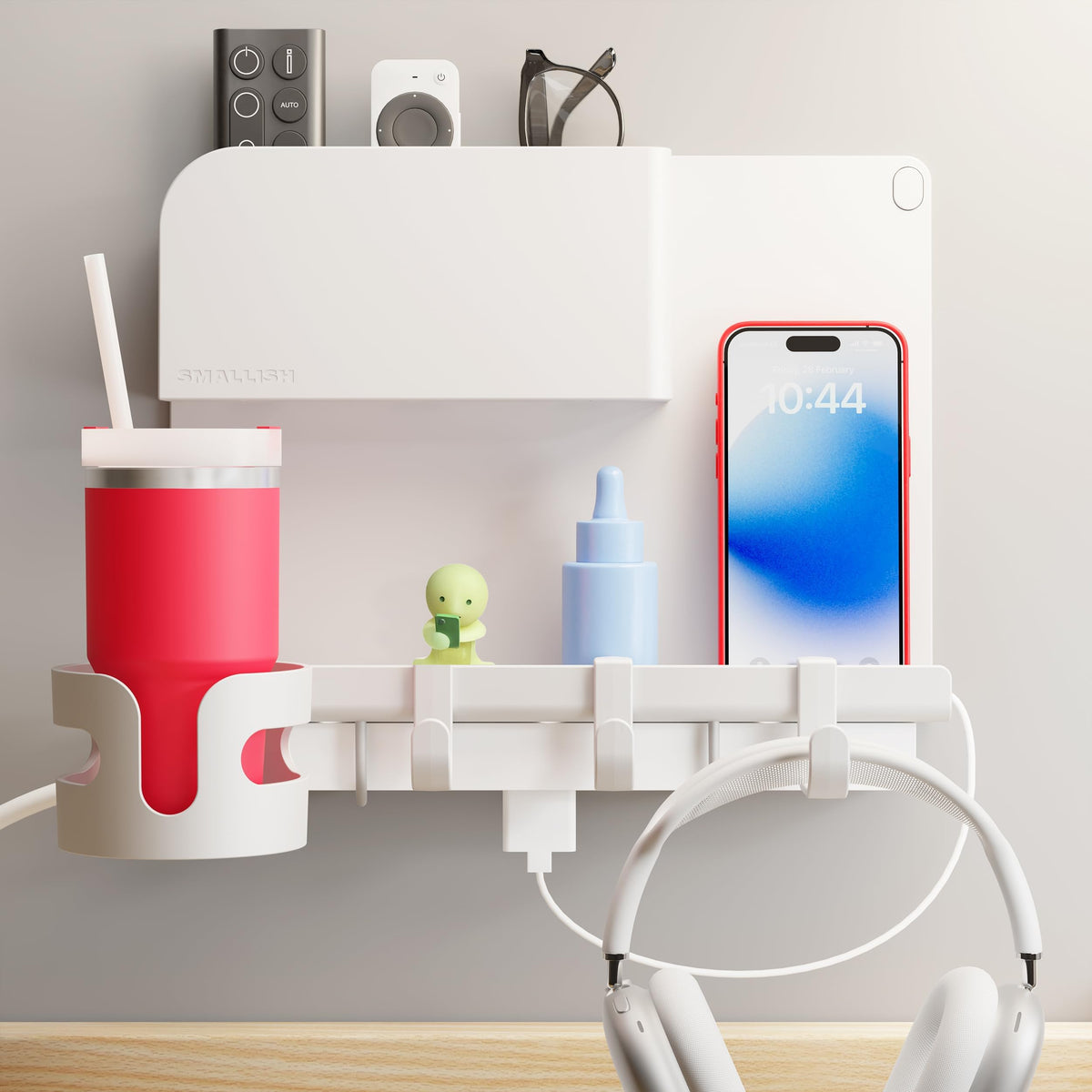 WallShelfie Bedside Wall Organizer & Girls Room Decor - Image 1