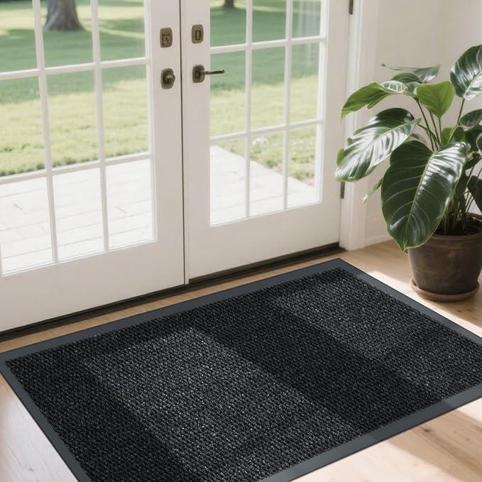Front Door Mat Indoor Outdoor Entrance, 3ft x 60ft Non Slip Custom Size Outdoor Mat, Commercial Easy Clean Door Mat, Low-Profile Doormat Welcome Floor doormats, Resist Dirt for Front Door Patio Decor