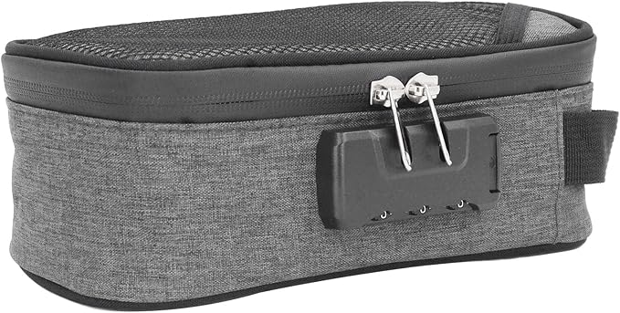 Odor Proof Pouch Organizer, Code Lock Design Smell Proof Container Portable Easy Using for Travel