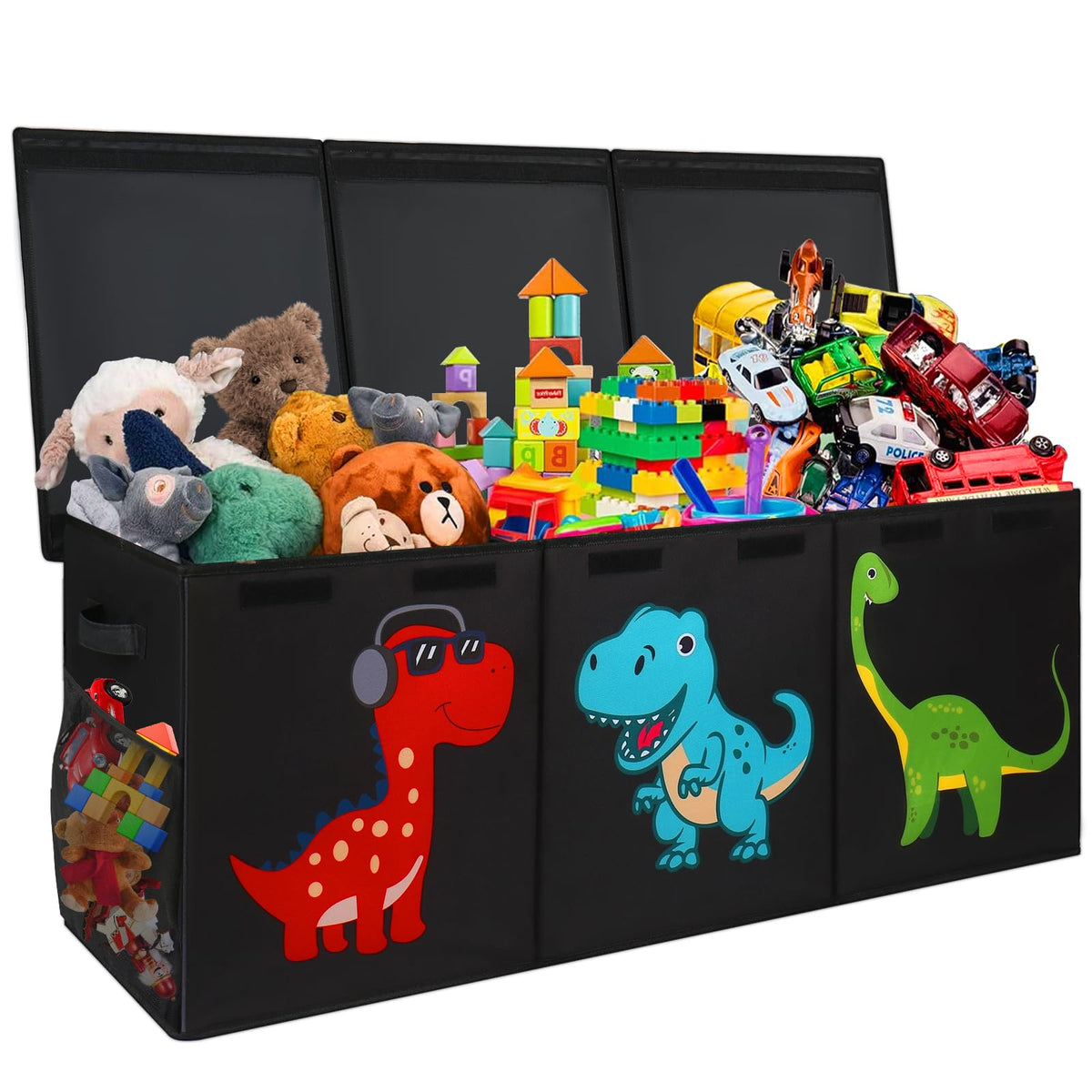 Extra Large Toy Box, Kids Toy Storage Chest with Lids - Image 1