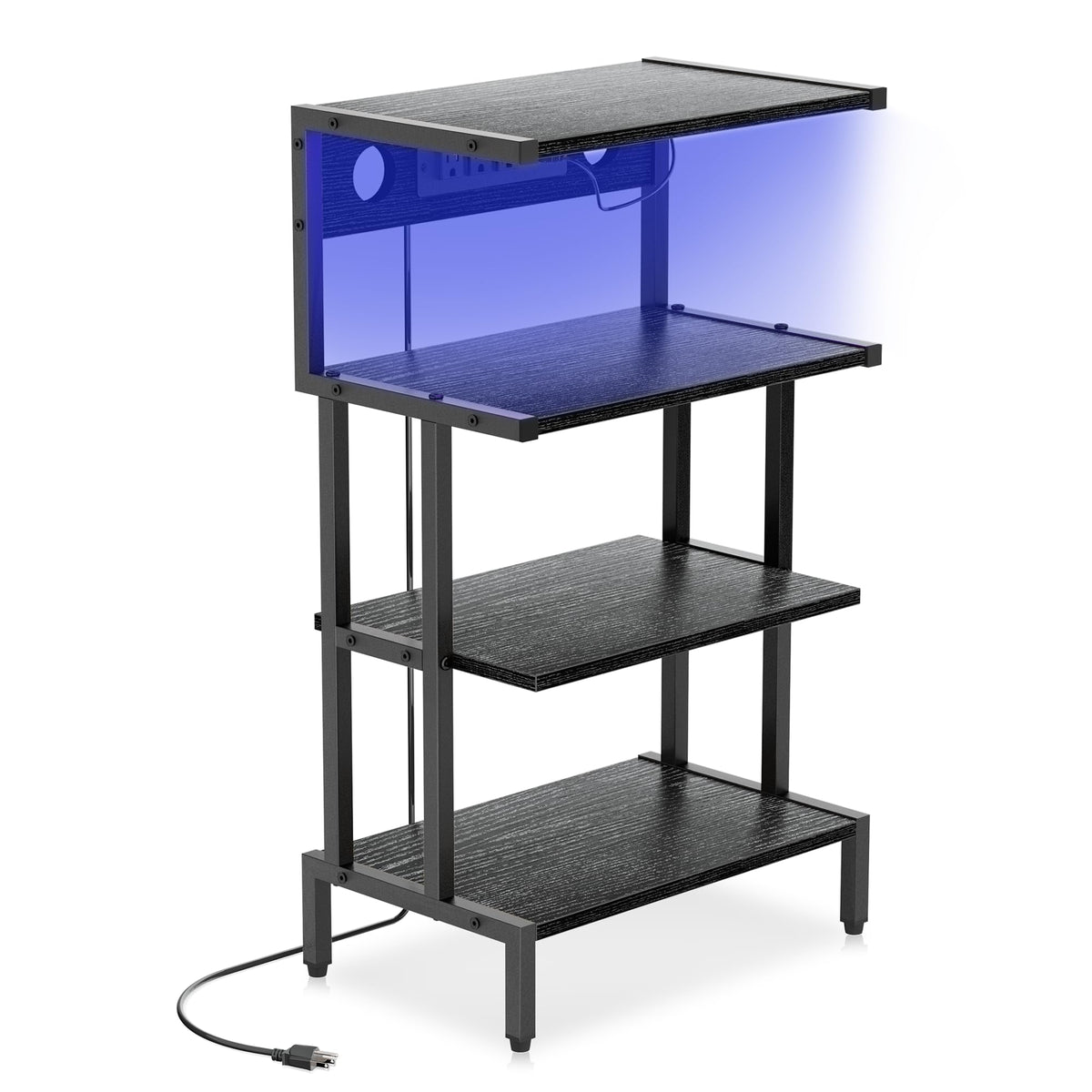 Game Console Shelf, 4-Tier Video Gaming Consoles Stand - Image 1