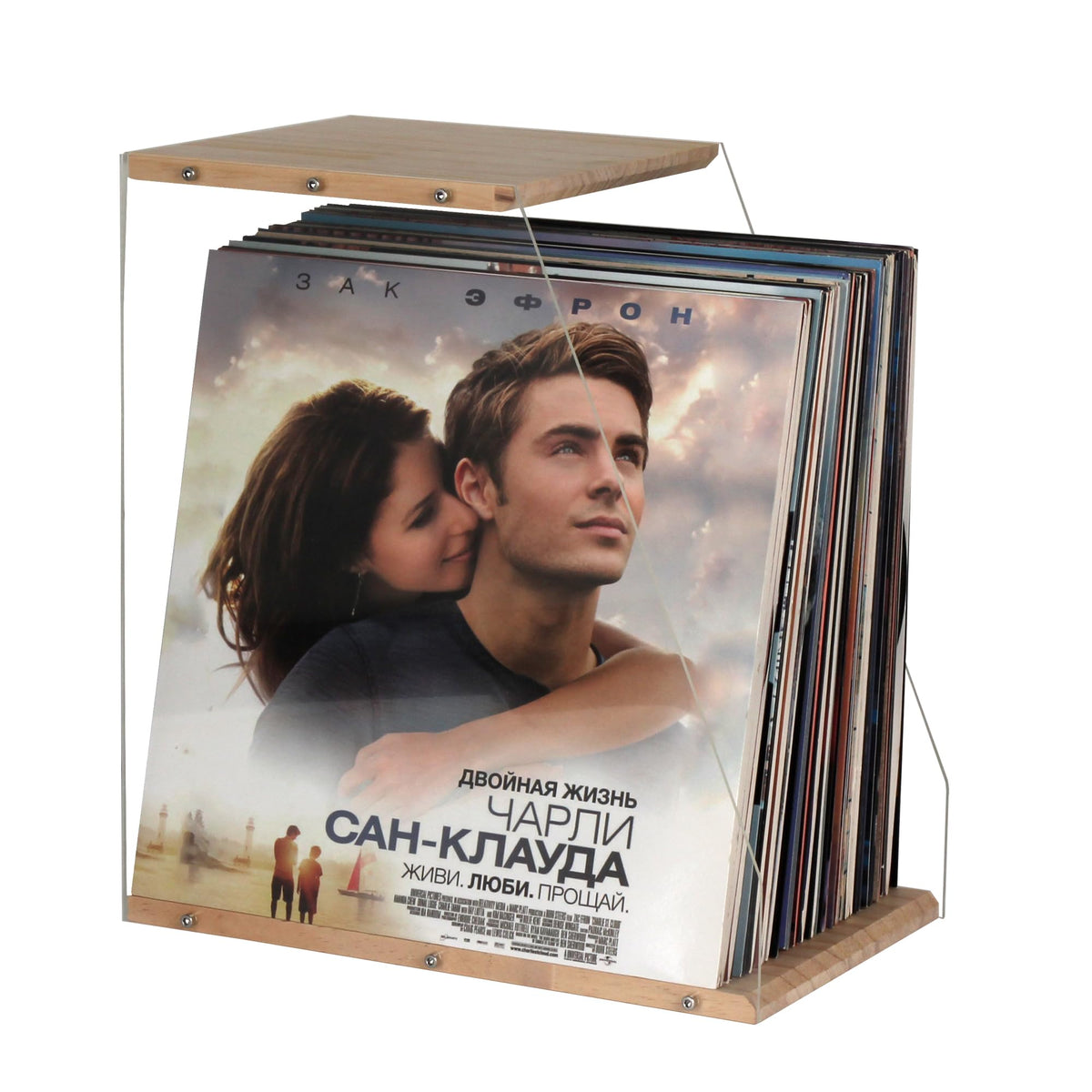 Acrylic Vinyl Record Storage Holder Stand - Image 1