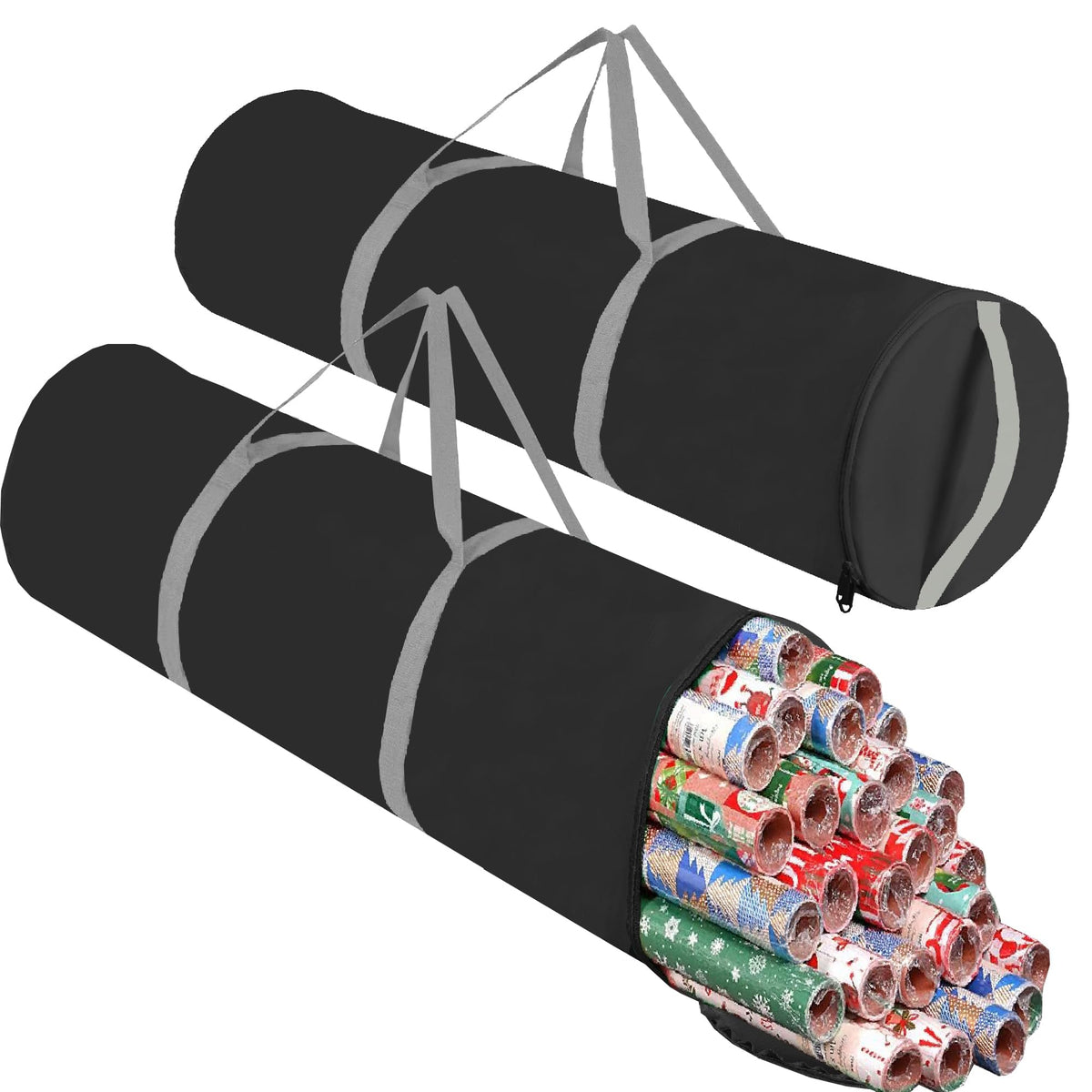 Christmas Wrapping Paper Organizer Storage 41", 600D - Image 1
