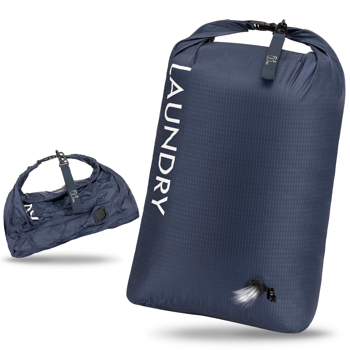 Travel Laundry Bag, Waterproof Compression Storage - Image 1