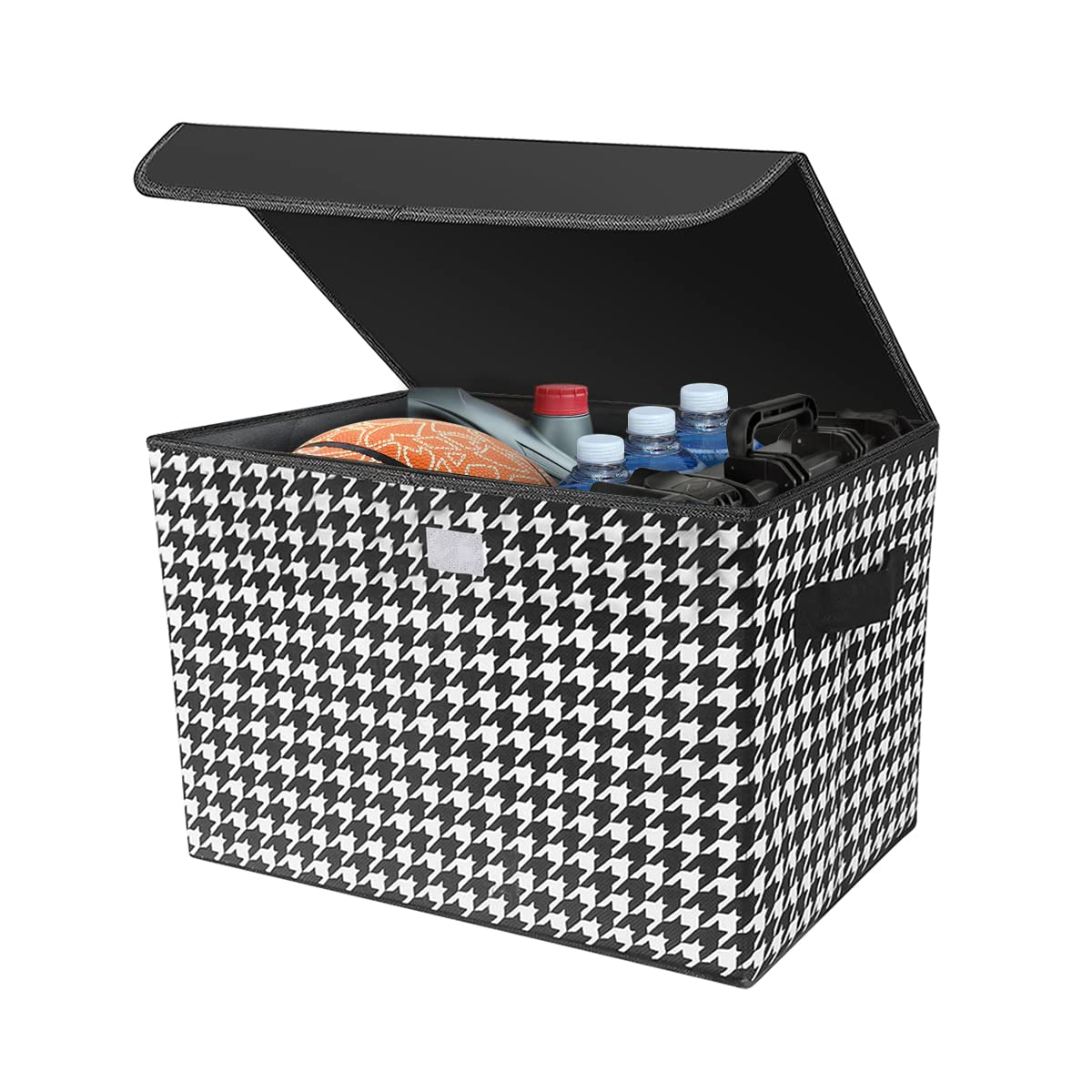 8sanlione Car Cargo Trunk Storage Box with Lid | Home Organization - Image 1