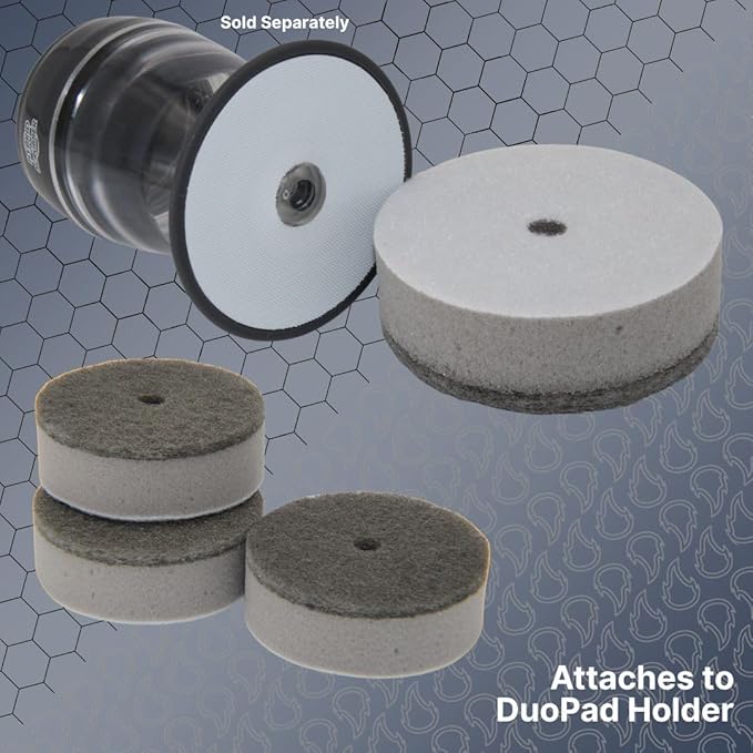 Hybrid Pan Scrubber with DuoPad (3-Pack DuoPad Refill)