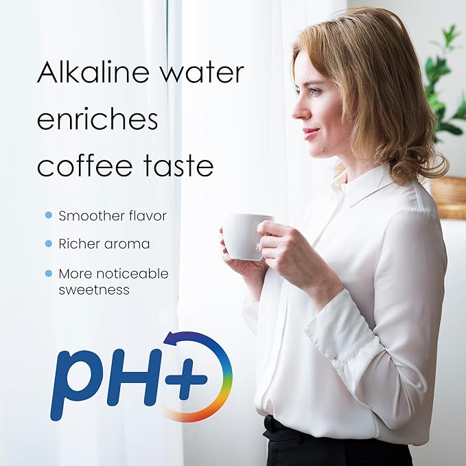 [Original] Waterdrop WD-PF-AL Replacement Alkaline Filters for All Waterdrop Pitcher Filtration System, Improved Coffee Taste, Last Up to 100 Gallons (Pack of 1)