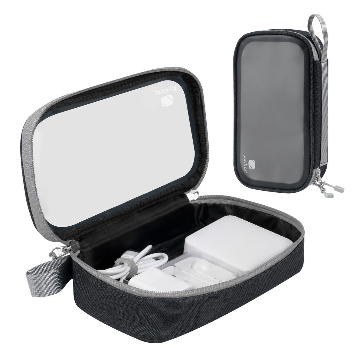 pack all Clear Electronic Organizer, Compact TPU Cab | All Products - Image 1