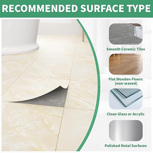 40-Pack Peel and Stick Floor Tiles Vinyl Floor 12 x 12 inch Self Adhesive Waterproof Flooring Planks DIY for Bathroom, Kitchen, Living Room, RV, Cover 40 Sq. Ft, Ivory Beige Vein Marble
