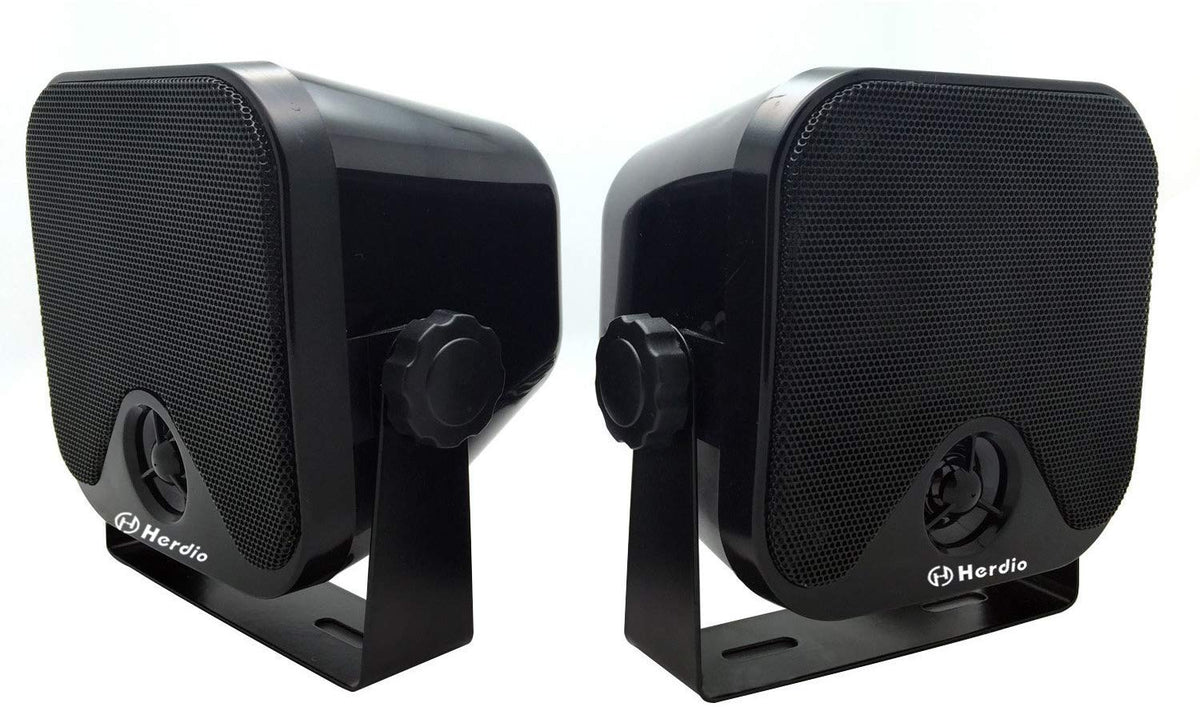 4 Inches Heavy Duty Waterproof Boat Marine Box Outdoor Speakers - Image 1