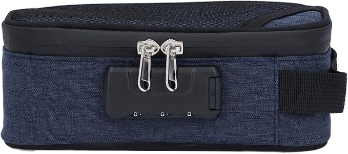 Odor Proof Pouch Organizer, Code Lock Design Smell Proof Container Portable Easy Using for Travel
