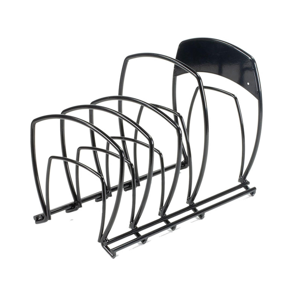 Lodge Cookware Organizer 5-Tier Storage Rack, Matte Black - Image 1